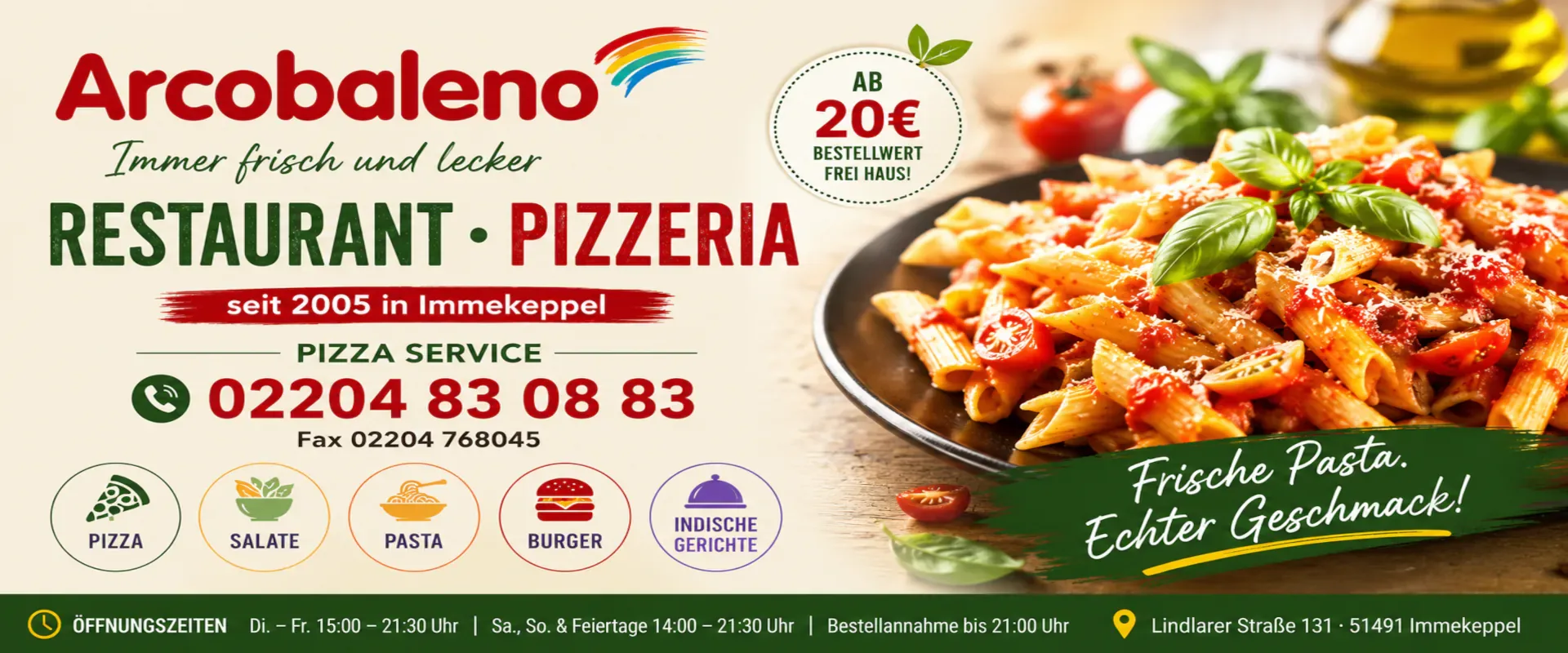 Restaurant banner 2