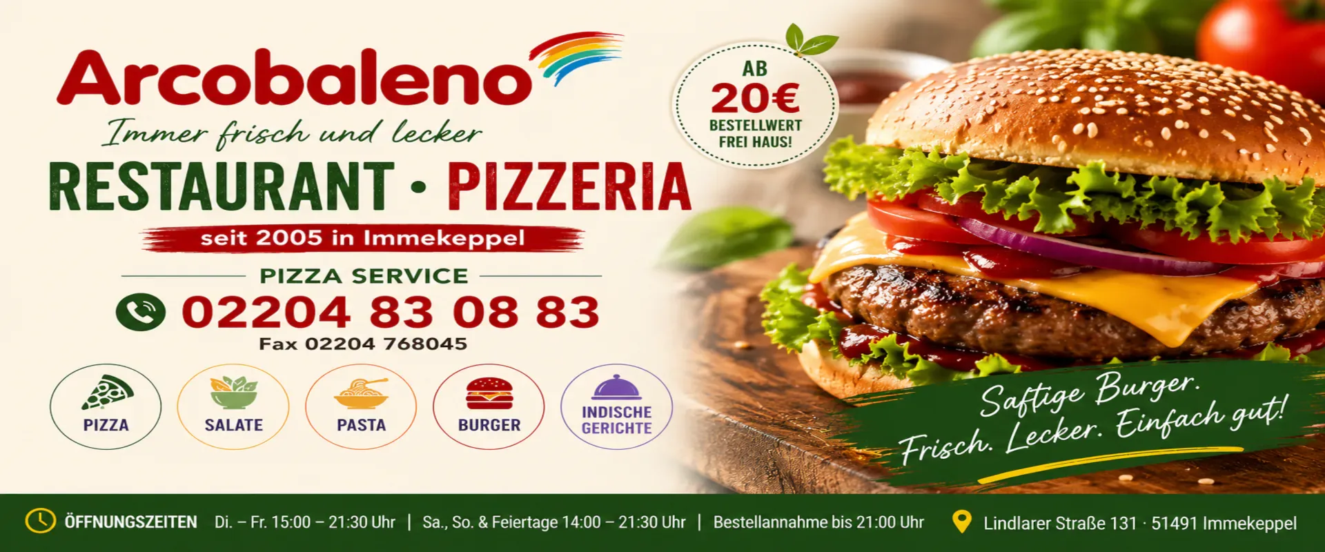 Restaurant banner 3