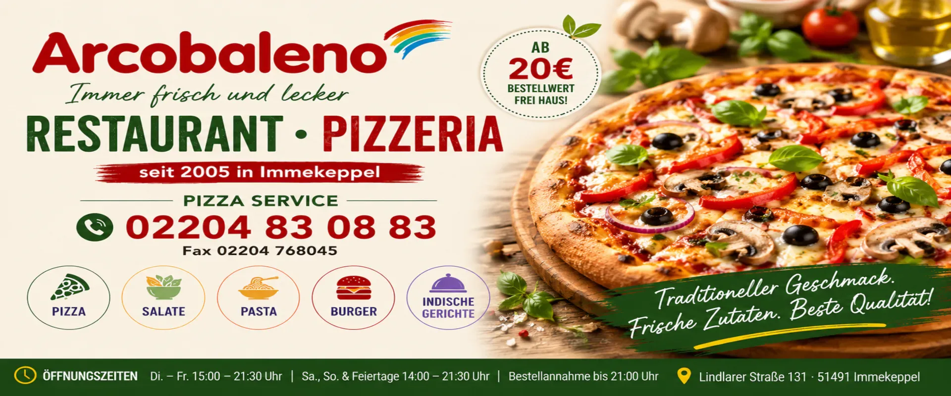 Restaurant banner 4